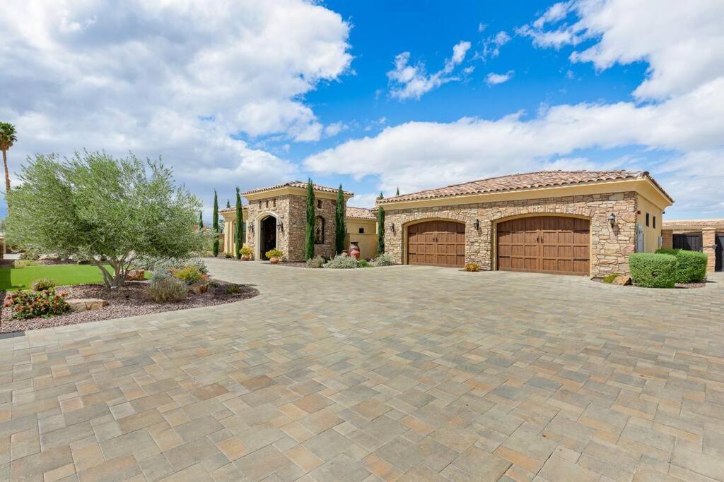 Villa Bella - Private Estate In The Heart Of Palm Desert, Outdoor Amenities, Gym, Game Room Extérieur photo